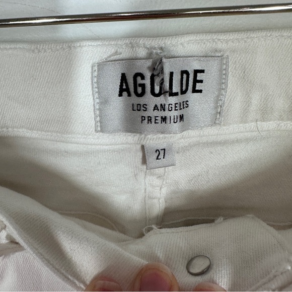 Agolde White Sophie Skinny Ankle Jeans size 27 - Picture 2 of 9